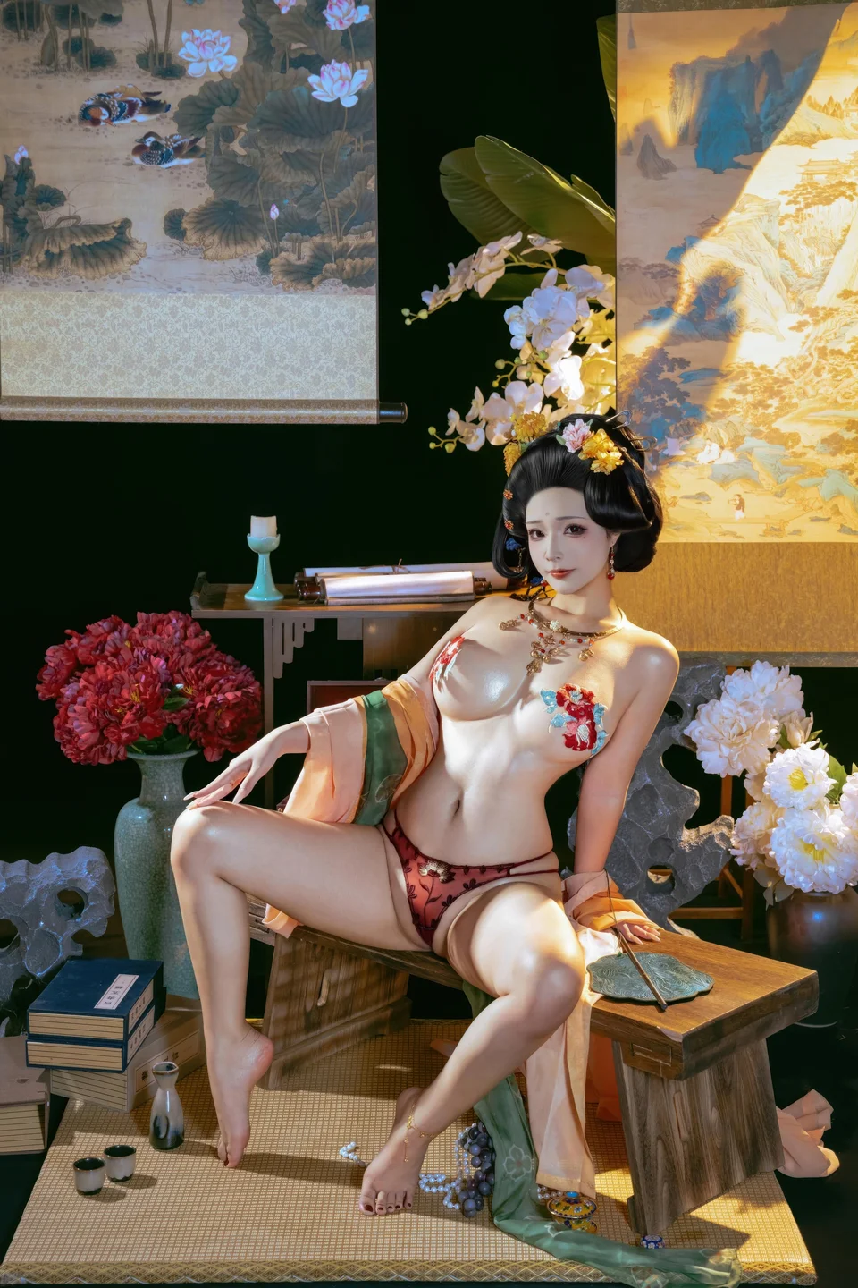 yuuhui玉汇 - 唐宫夜宴 [136P-1.47GB] tg@simisebaisi 【丝足阁】032.webp